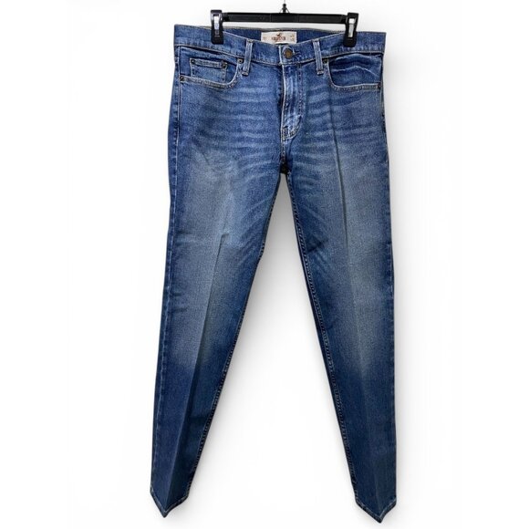 Hollister Other - Hollister Men’s Slim Straight Jeans W32 L32 Epic Flex Blue